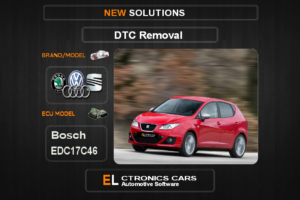 DTC OFF Volkswagen-Group Bosch EDC17C46 Electronics cars Automotive software
