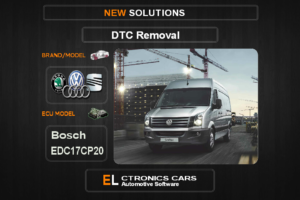 DTC OFF Volkswagen-Group Bosch EDC17CP20 Electronics cars Automotive software