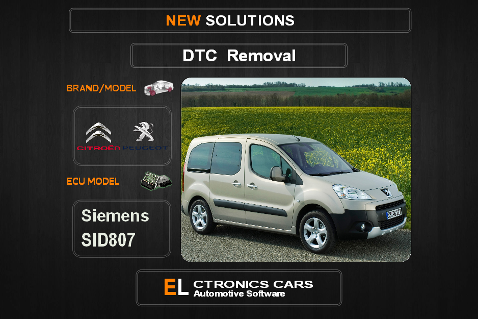 DTC OFF Peugeot-Citroen Siemens SID807 Electronics cars Automotive software