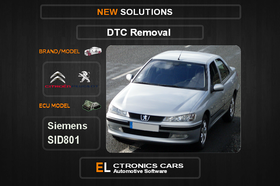 DTC OFF Peugeot-Citroen Siemens SID801 Electronics cars Automotive software