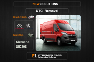 DTC OFF Peugeot-Citroen Siemens SID208 Electronics cars Automotive software