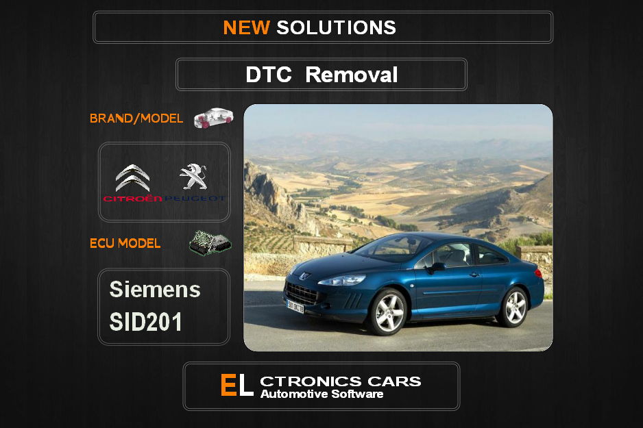 DTC OFF Peugeot-Citroen Siemens SID201 Electronics cars Automotive software