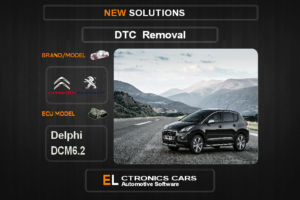 DTC OFF Peugeot-Citroen Delphi DCM6.2 Electronics cars Automotive software