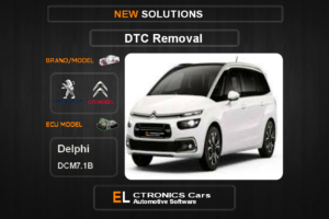 DTC OFF Peugeot-Citroen Delphi DCM7.1B Electronics cars Automotive software