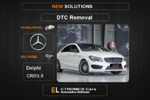 DTC OFF Mercedes Delphi CRD3.X Electronics Cars Automotive software