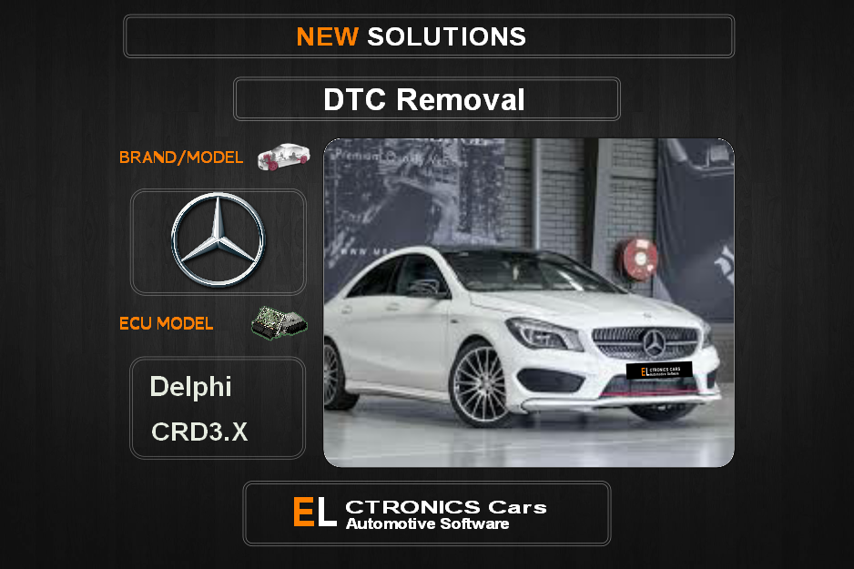 DTC OFF Mercedes Delphi CRD3.X Electronics Cars Automotive software