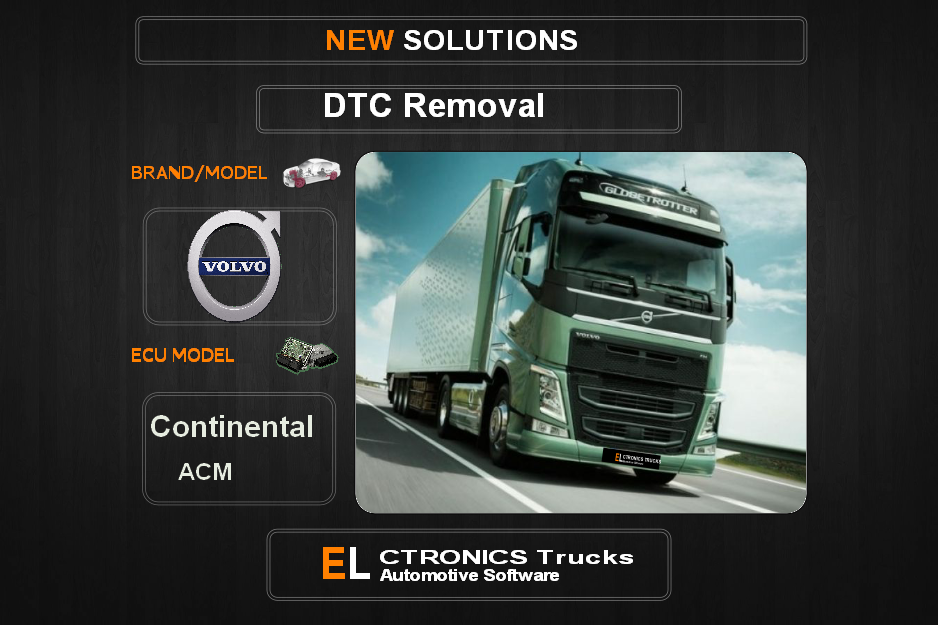 DTC OFF Volvo-Trucks Continental ACM Electronics Trucks Automotive software