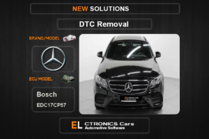 DTC OFF Mercedes Bosch EDC17CP57 Electronics Cars Automotive software