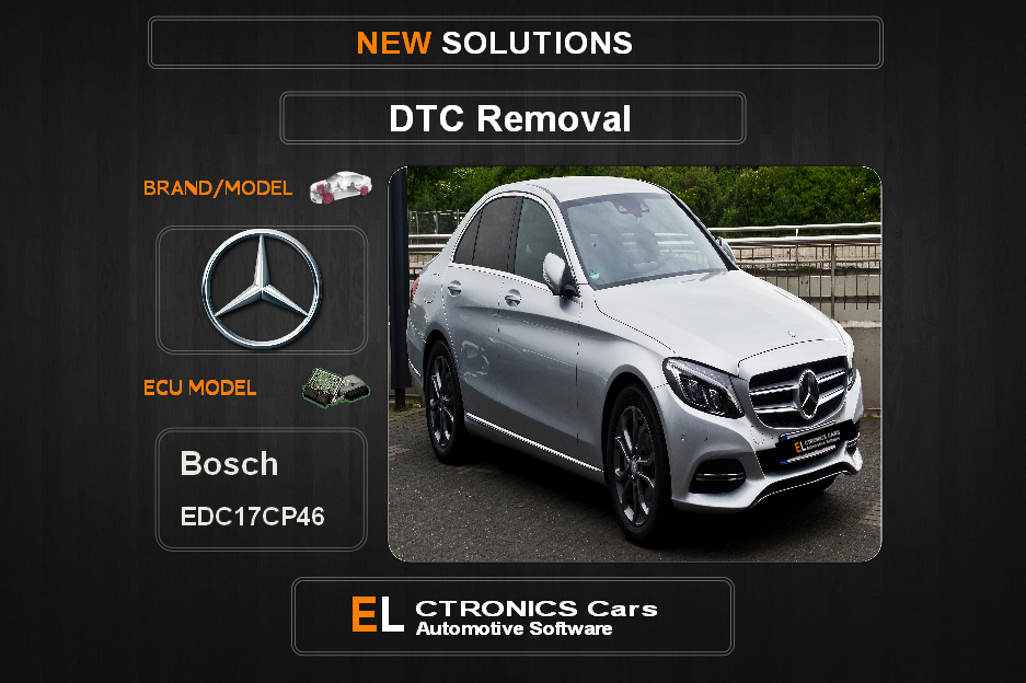 DTC OFF Mercedes Bosch EDC17CP46 Electronics Cars Automotive software