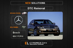 DTC OFF Mercedes Bosch EDC17CP10 Electronics Cars Automotive software
