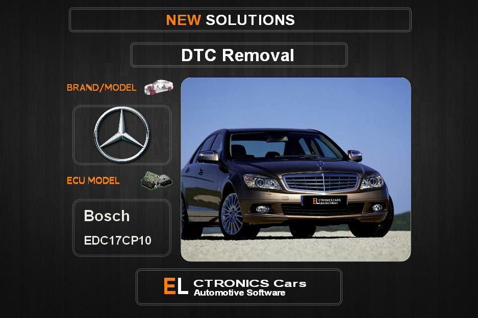 DTC OFF Mercedes Bosch EDC17CP10 Electronics Cars Automotive software