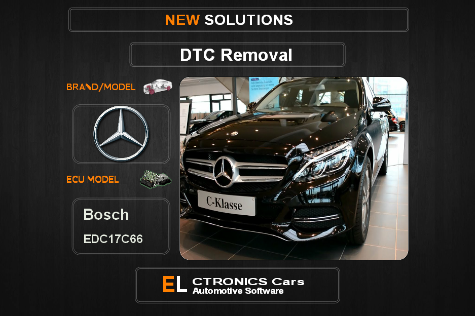 DTC OFF Mercedes Bosch EDC17C66 Electronics Cars Automotive software