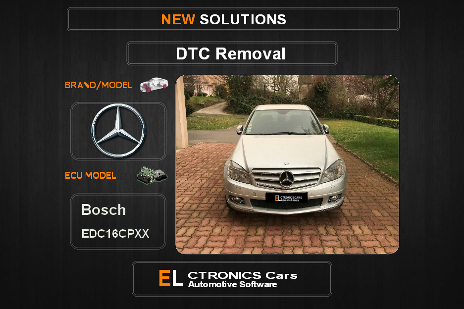 DTC OFF Mercedes Bosch EDC16CPXX Electronics Cars Automotive software