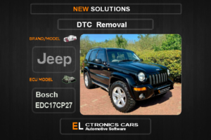 DTC OFF GM-Opel Bosch EDC17CP27 Electronics cars Automotive software