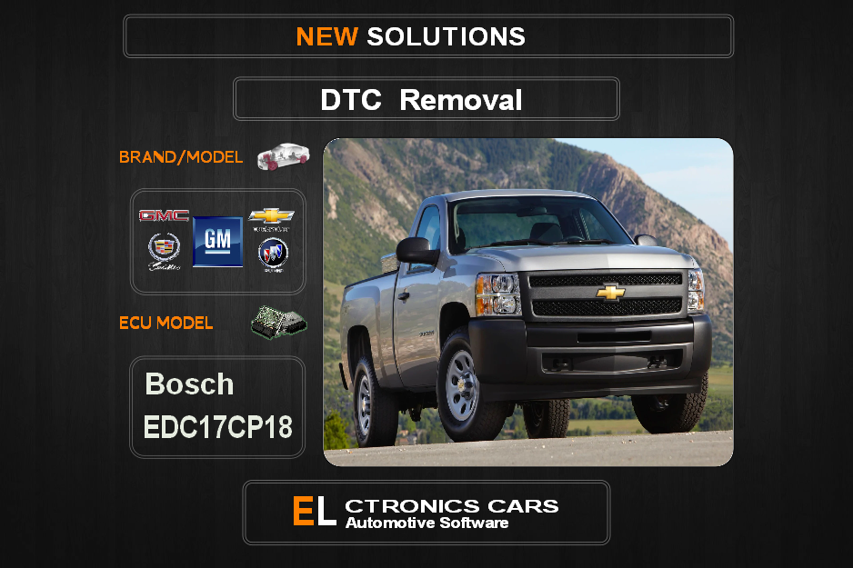 DTC OFF GM-Opel Bosch EDC17CP18 Electronics cars Automotive software