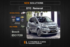 DTC OFF GM-Opel Bosch EDC17C59 Electronics cars Automotive software