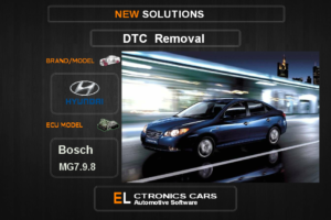 DTC OFF kia-hyundai Bosch M(G)7.9.8 Electronics cars Automotive software