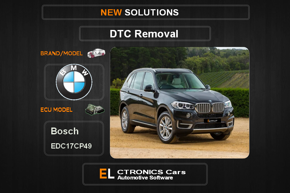 DTC OFF BMW-Mini Bosch EDC17CP49 Electronics Cars Automotive software