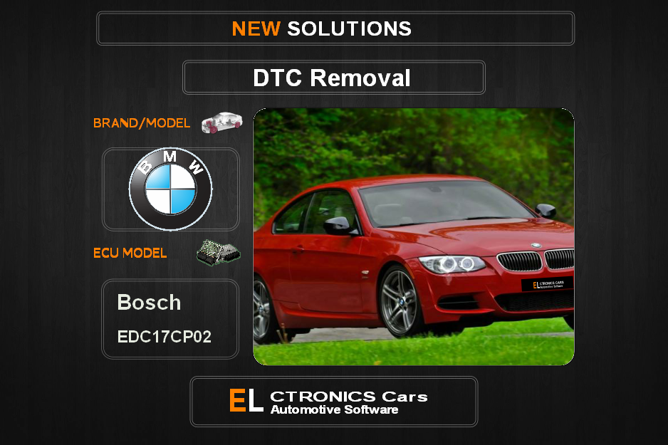 DTC OFF BMW-Mini Bosch EDC17CP02 Electronics Cars Automotive software