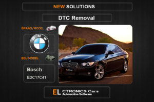 DTC OFF BMW-Mini Bosch EDC17C41 Electronics Cars Automotive software