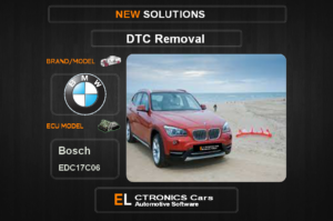 DTC OFF BMW Bosch EDC17C06 Electronics Cars Automotive software