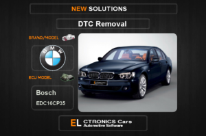 DTC OFF BMW Bosch EDC16CP35 Electronics Cars Automotive software