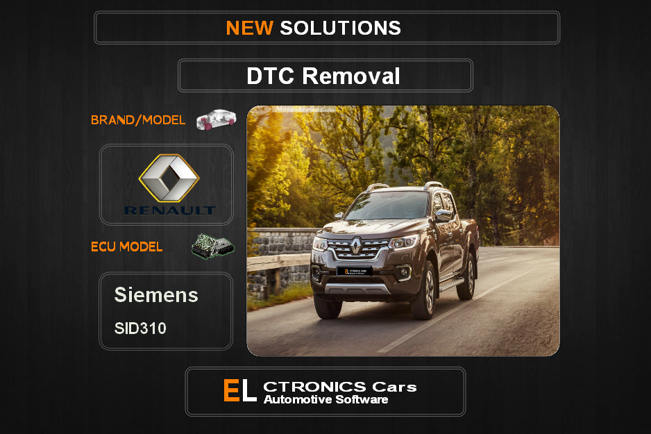 DTC OFF Renault-Dacia Siemens SID310 Electronics cars Automotive software