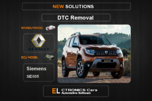 DTC OFF Renault-Dacia Siemens SID305 Electronics cars Automotive software