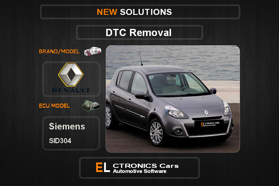 DTC OFF Renault-Dacia Siemens SID304 Electronics cars Automotive software