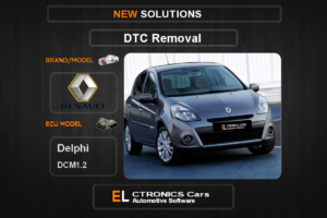 DTC OFF Renault-Dacia Delphi DCM1.2 Electronics cars Automotive software