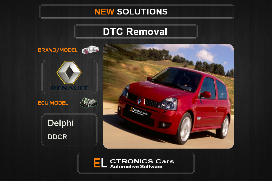 DTC OFF Renault-Dacia Delphi DDCR Electronics cars Automotive software