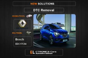 DTC OFF Renault-Dacia Bosch EDC17C84 Electronics cars Automotive software