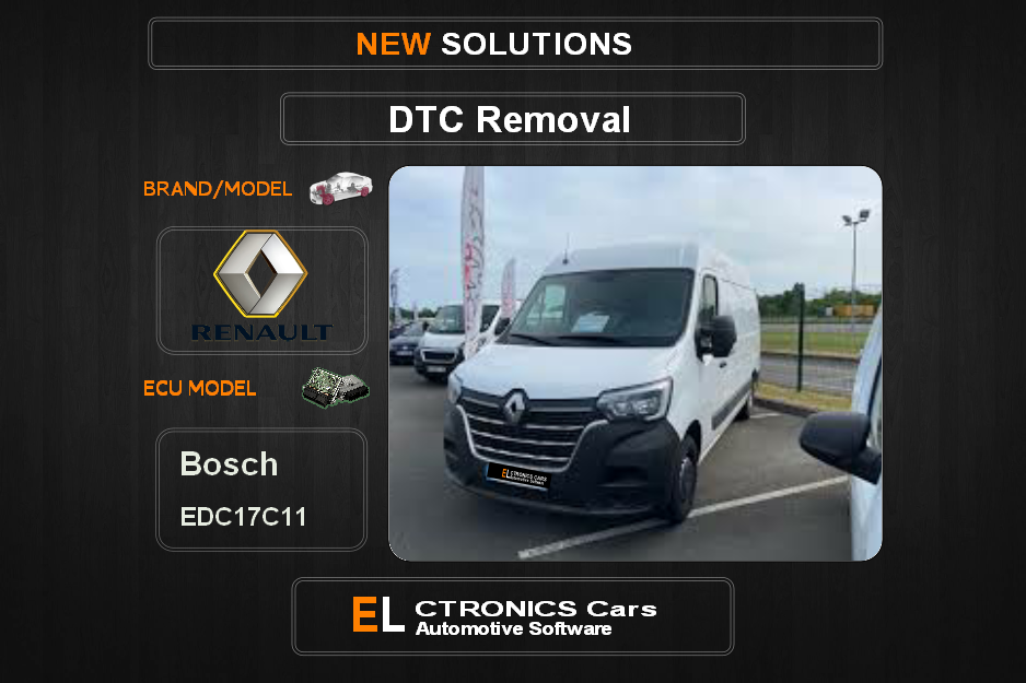 DTC OFF Renault-Dacia Bosch EDC17C11 Electronics cars Automotive software