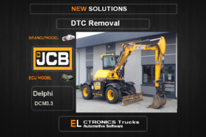 DTC OFF JCB Delphi DCM3.3 Electronics Trucks Automotive software