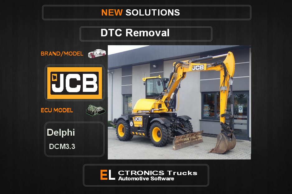 DTC OFF JCB Delphi DCM3.3 Electronics Trucks Automotive software