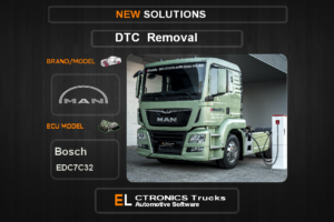 DTC OFF Man-Truck Bosch EDC7C32 Electronics Trucks Automotive software