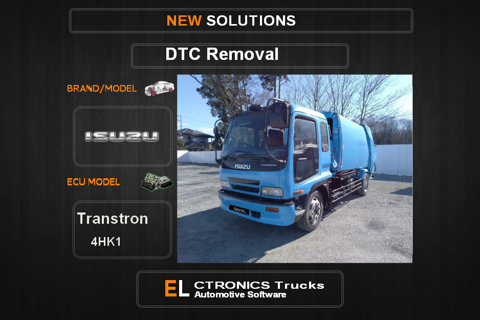 DTC OFF Isuzu-Trucks Transtron 4HK1 Electronics Trucks Automotive software