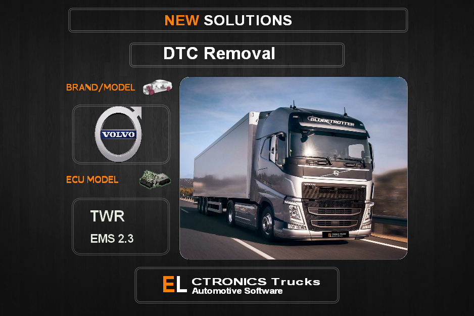 DTC OFF Volvo-Truck TRW EMS2.3 Electronics Trucks Automotive software