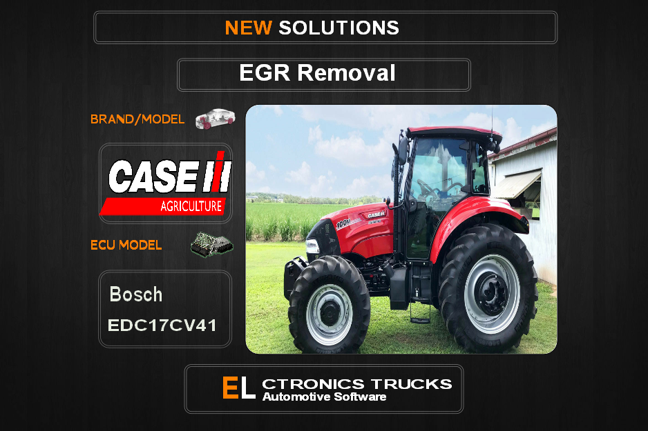 EGR Off Case-Agriline Bosch EDC17CV41 Electronics Trucks Automotive Software