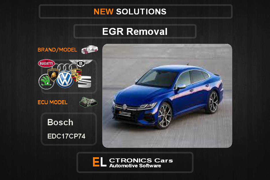 EGR Off Volkswagen-Group Bosch EDC17CP74 Electronics Cars Automotive Software