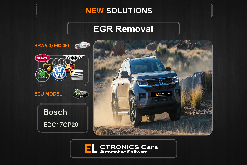 EGR Off Volkswagen-Group Bosch EDC17CP20  Electronics Cars Automotive Software