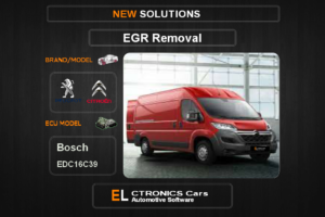 EGR Off Peugeot-Citroen Bosch EDC16C39 Electronics Cars Automotive Software