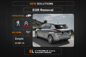 EGR Off Peugeot-Citroen Delphi DCM7.1A Electronics Cars Automotive Software