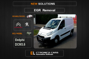 EGR Off Peugeot-Citroen Delphi DCM3.5 Electronics Cars Automotive Software