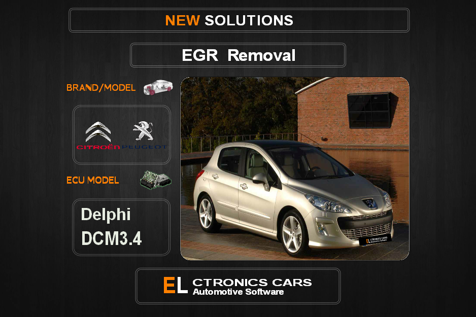 EGR Off Peugeot-Citroen Delphi DCM3.4 Electronics Cars Automotive Software
