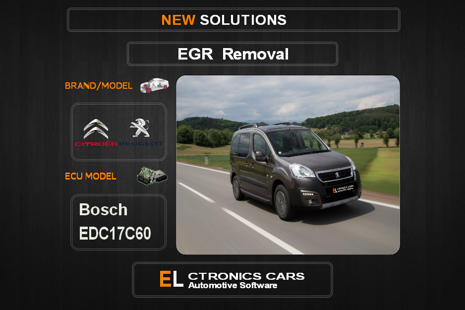 EGR Off Peugeot-Citroen Bosch EDC17C60 Electronics Cars Automotive Software