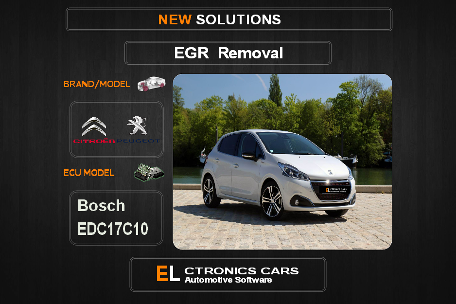 EGR Off Peugeot-Citroen Bosch EDC17C10 Electronics Cars Automotive Software