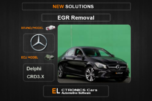 EGR Off Mercedes Delphi CRD3.X Electronics Cars Automotive Software