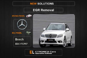 EGR Off Mercedes Bosch EDC17CP57 Electronics Cars Automotive Software