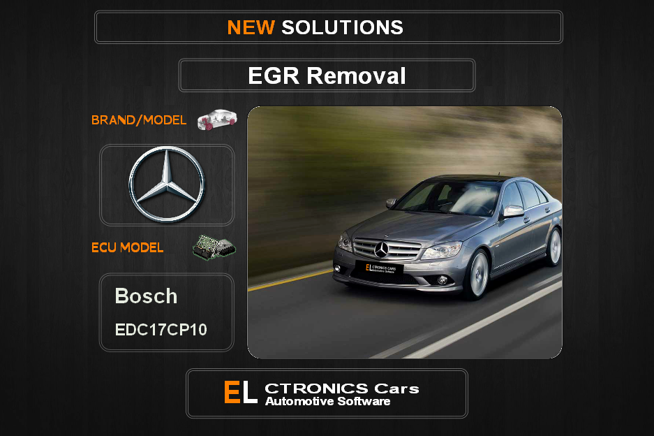 EGR Off Mercedes Bosch EDC17CP10 Electronics Cars Automotive Software